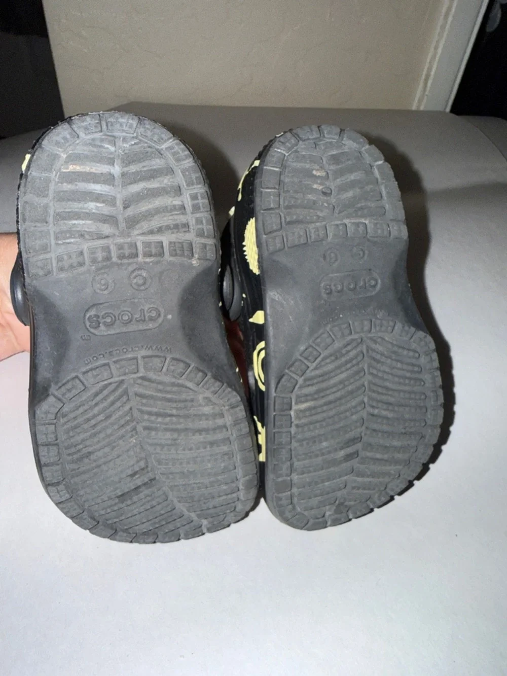 Crocs glow space clogs toddler size 6